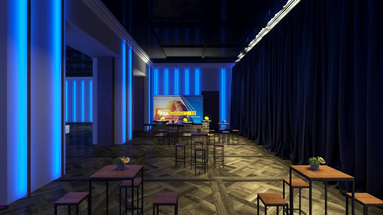Visa Pier 88: lounge financeiro com luz, acesso e precisão - imagem 3