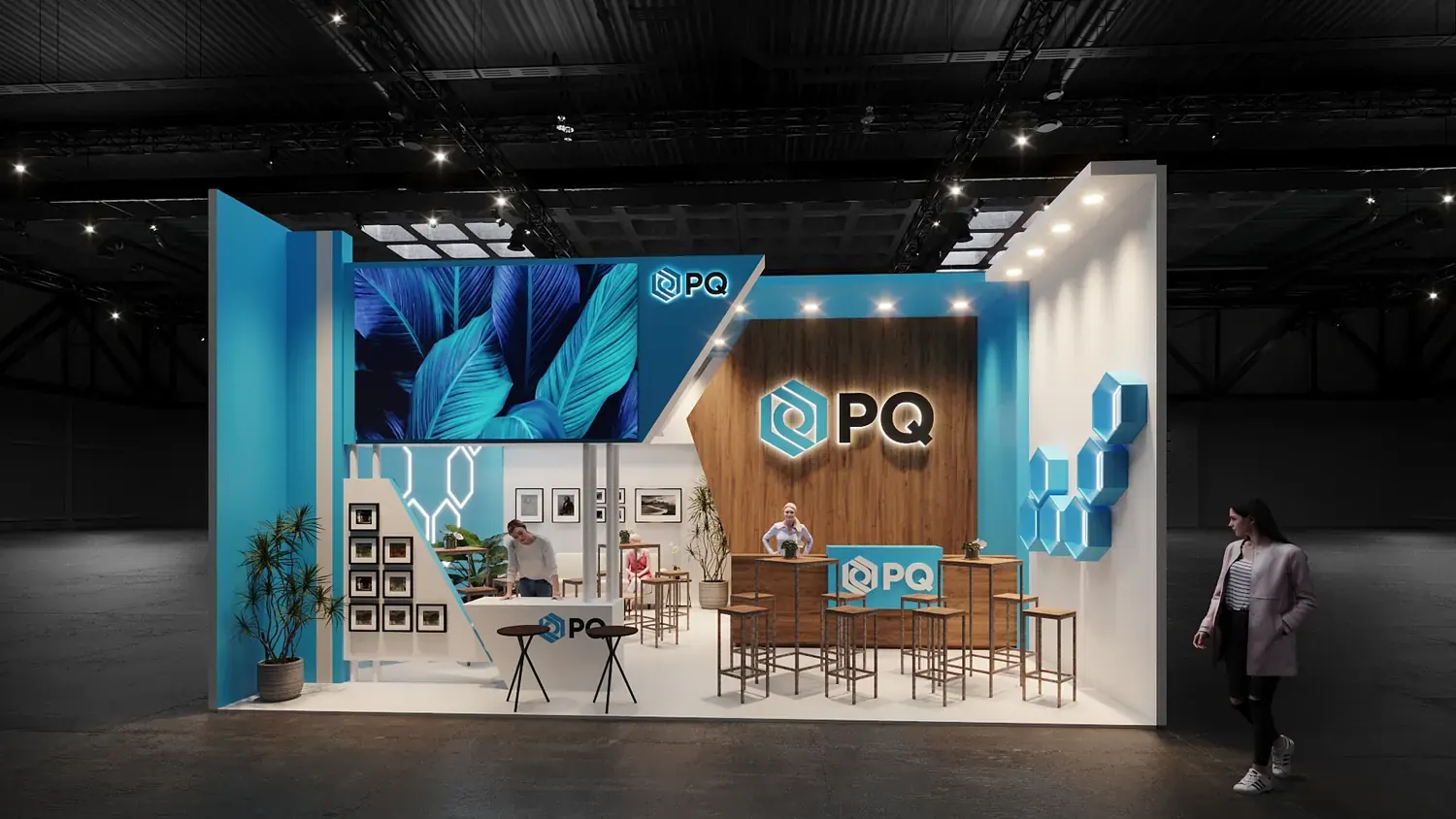 PQCORP: estande técnico com acolhimento e repertório industrial - imagem 6