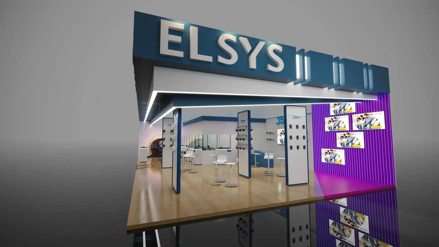 ELSYS: conexão, produto e tecnologia em estande de leitura elétrica - imagem 4