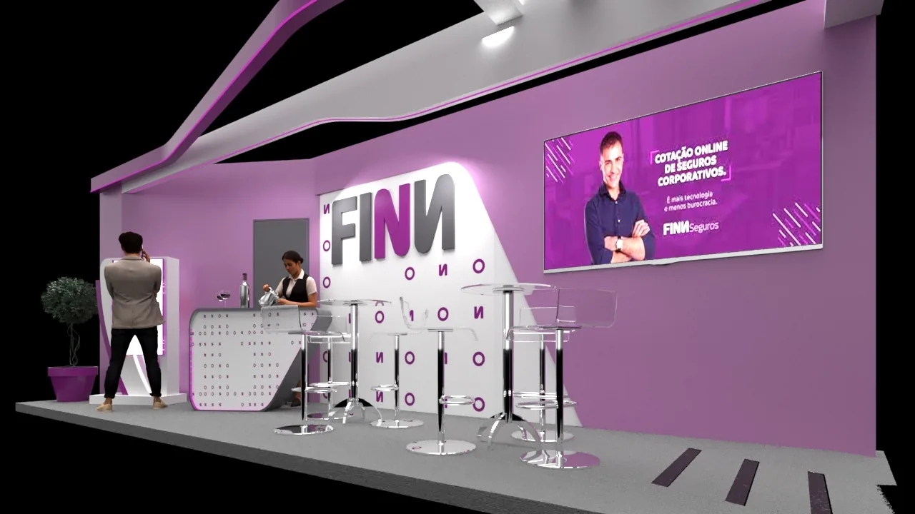 FIINN: palco de feira para transformar fala em presença de marca