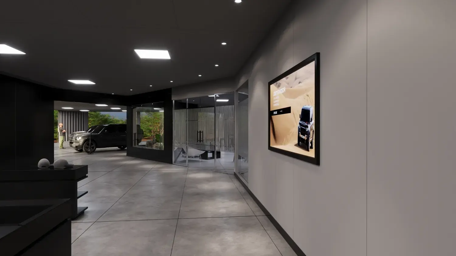 Jaguar Land Rover: luxo automotivo em ambiente escuro e preciso - imagem 3