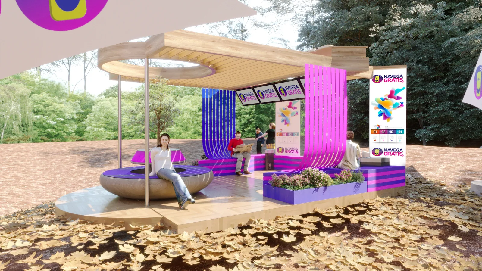 Navega Grátis: quiosque de conexão em praça, parque e pausa - imagem 5