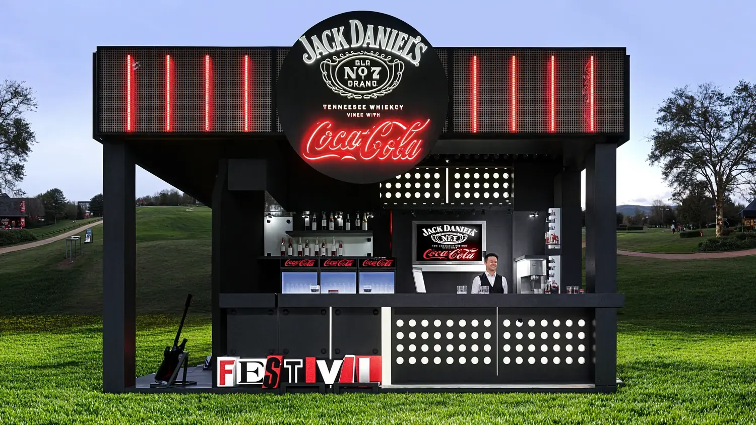 Jack & Coke: bar de festival para um clássico pronto para servir - imagem 2