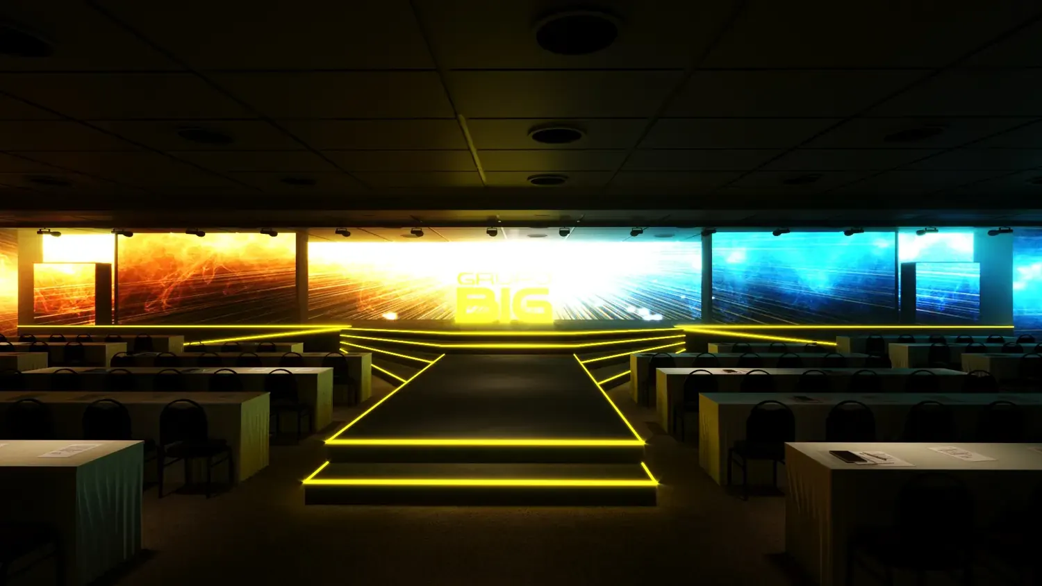 Grupo BIG: convenção de varejo com percurso luminoso e direção de futuro - imagem 1