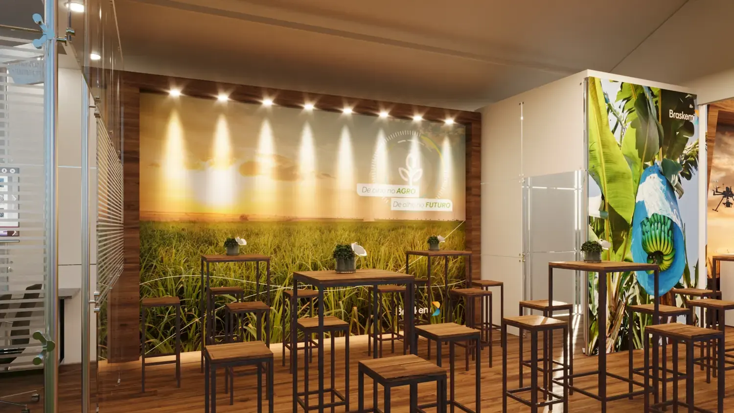 Braskem: química, indústria e sustentabilidade em stand de presença natural - imagem 4