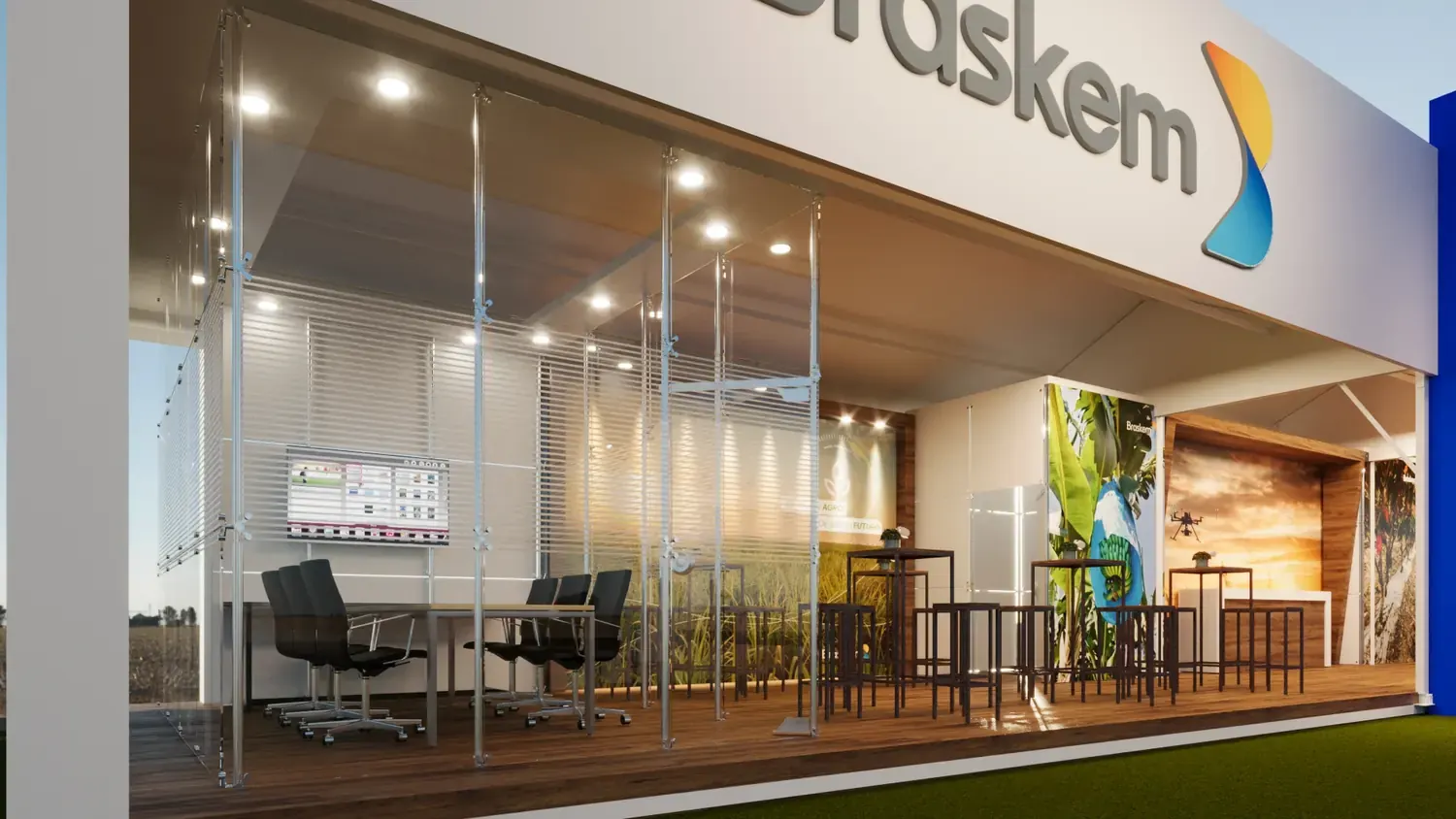 Braskem: química, indústria e sustentabilidade em stand de presença natural - imagem 5