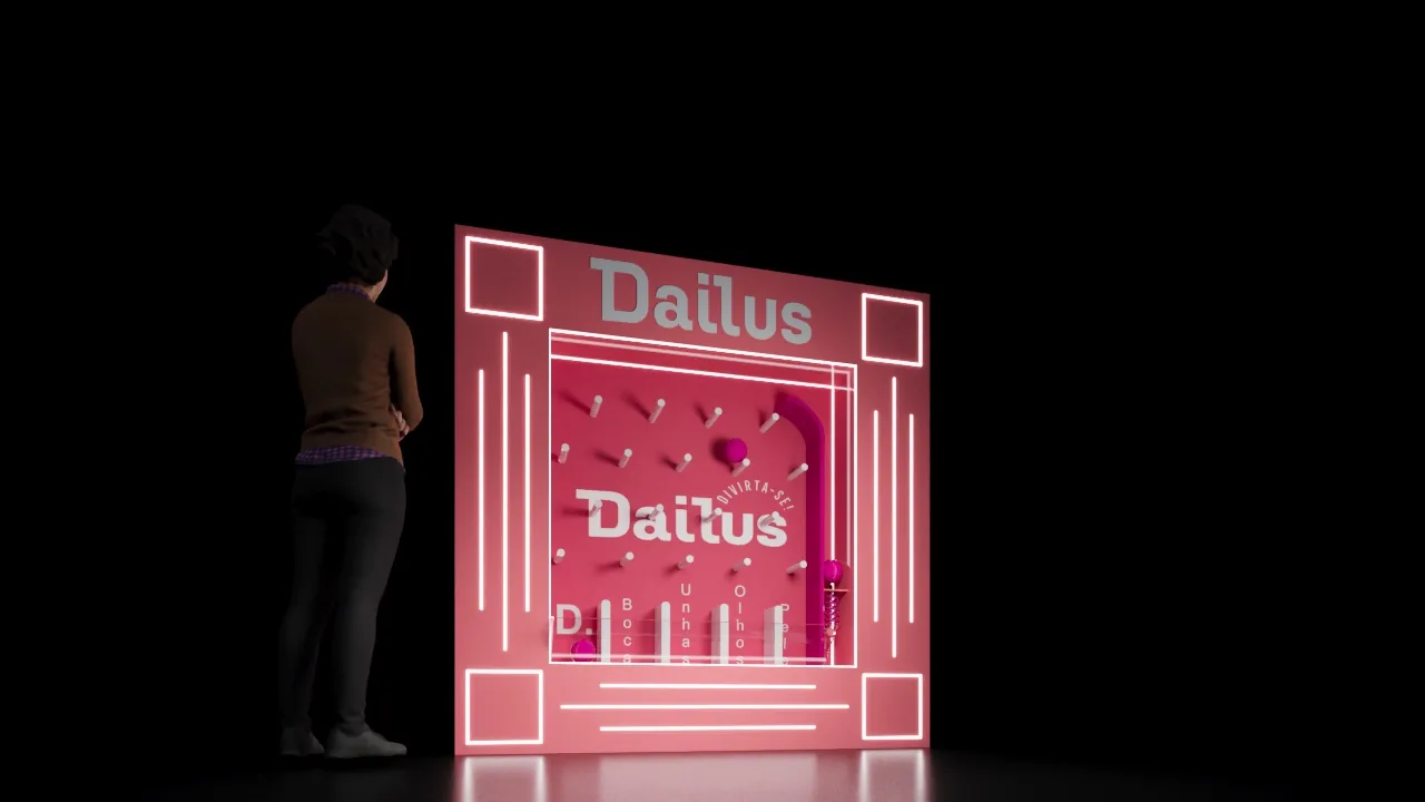 Dailus + Sumirê: beleza em neon para uma convenção com energia - imagem 5