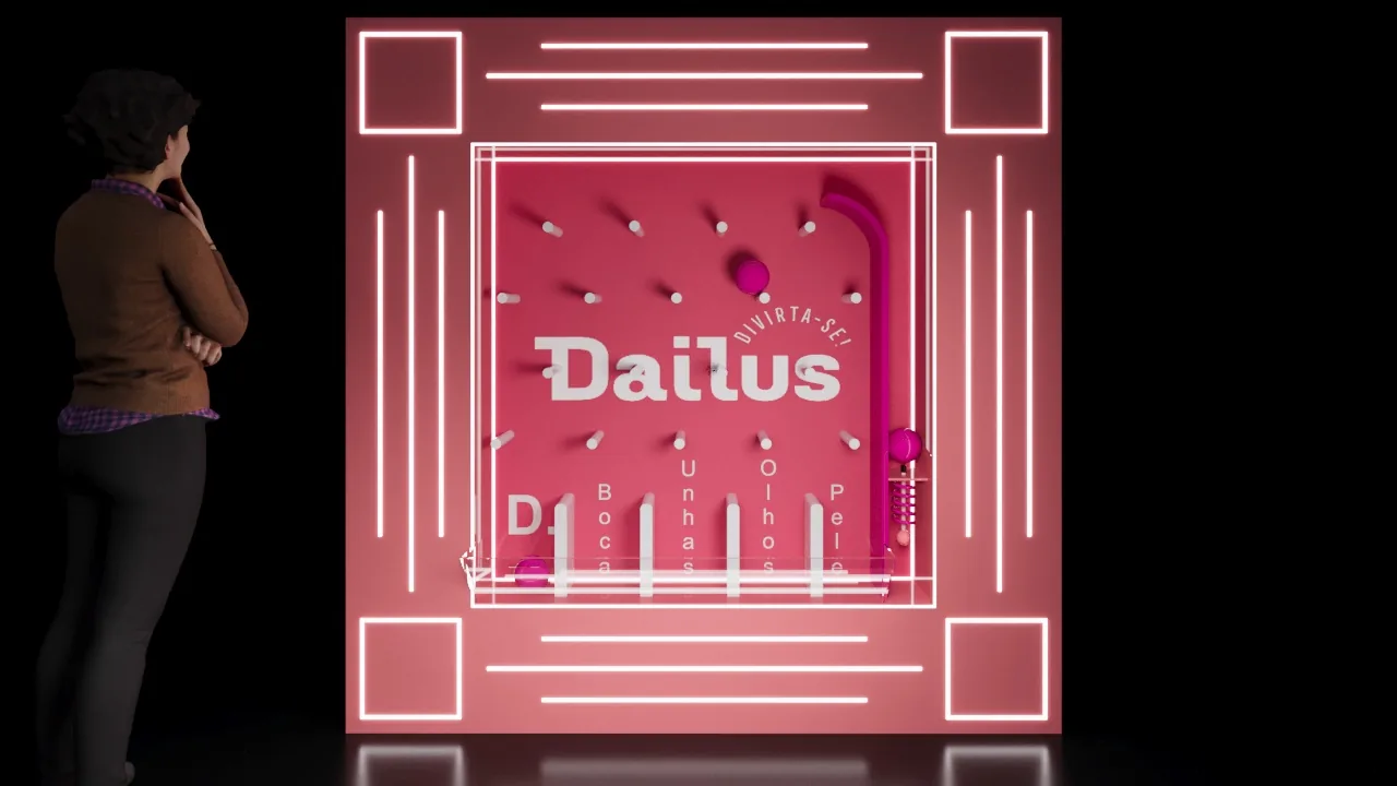 Dailus + Sumirê: beleza em neon para uma convenção com energia - imagem 6