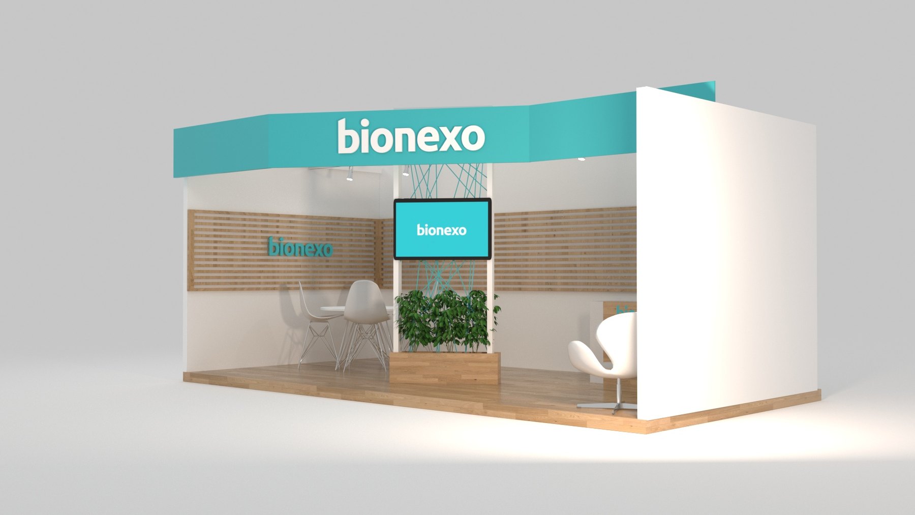 Bionexo: saúde digital com estande limpo, claro e comercial - imagem 2