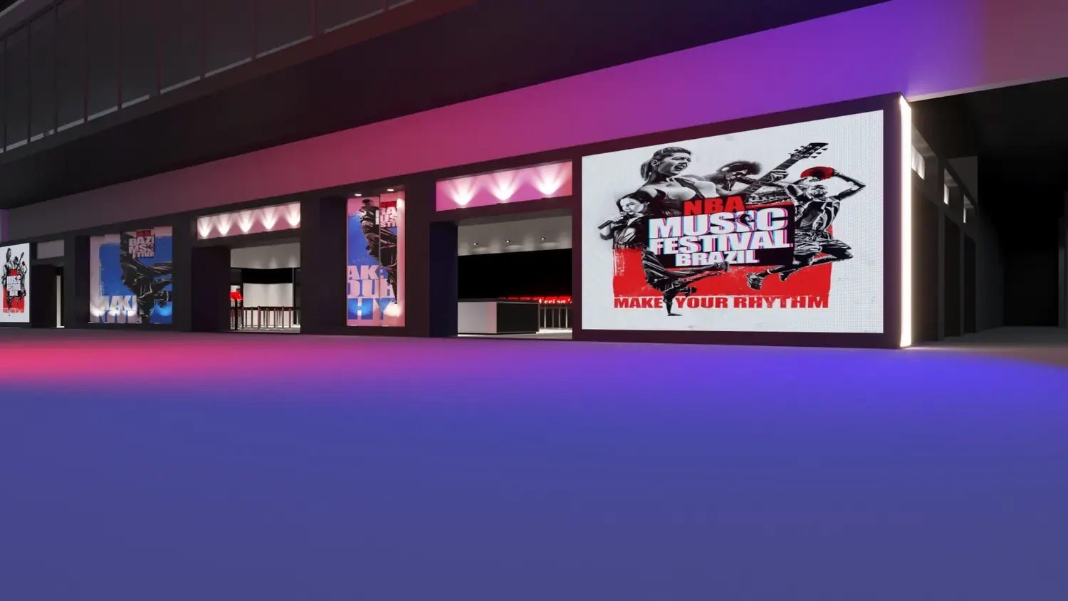 NBA: a entrada do festival como túnel de jogo - imagem 2