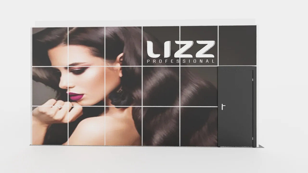 Lizz Professional: beleza técnica em parede de impacto - imagem 3