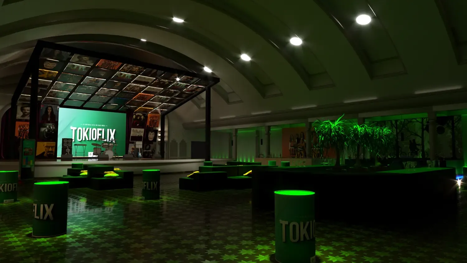 Tokioflix: uma festa corporativa com linguagem de streaming - imagem 4