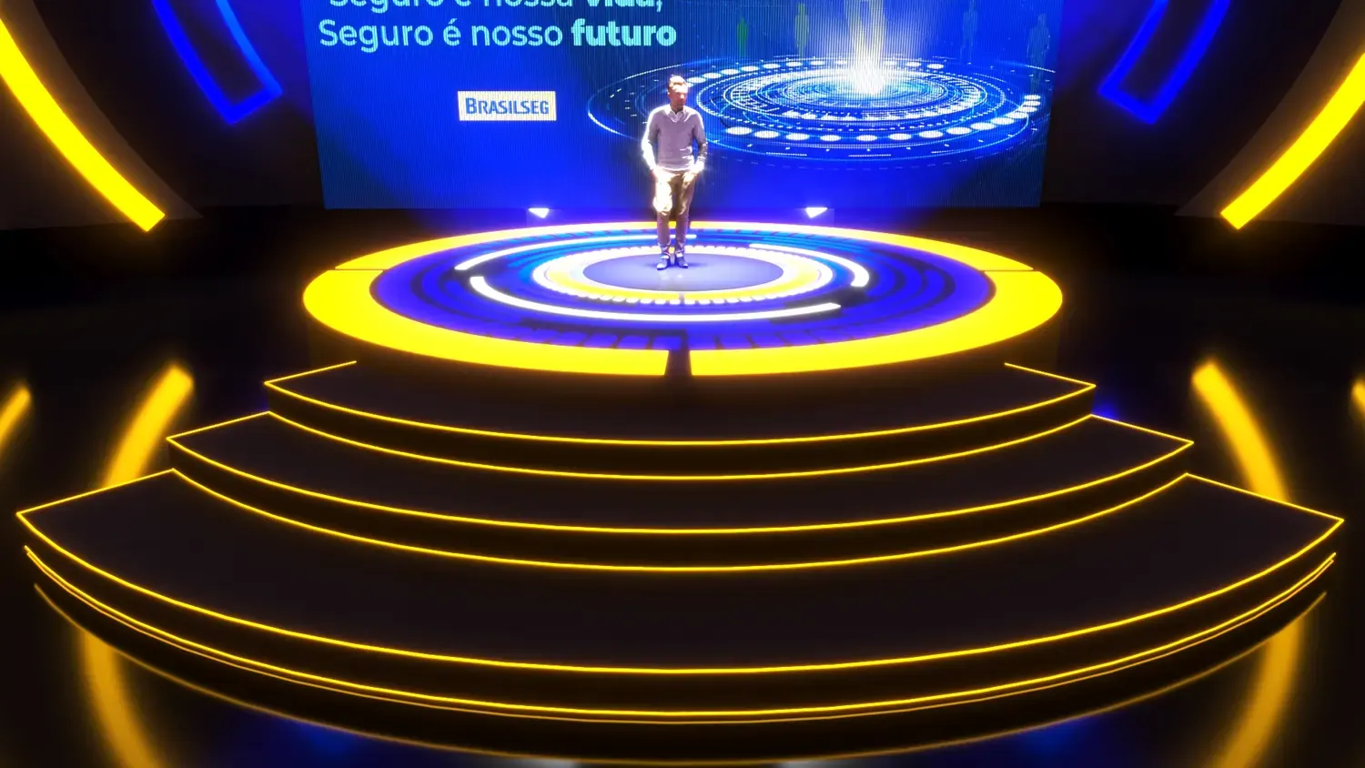 Brasilseg: palco de seguro com energia de campanha - imagem 2