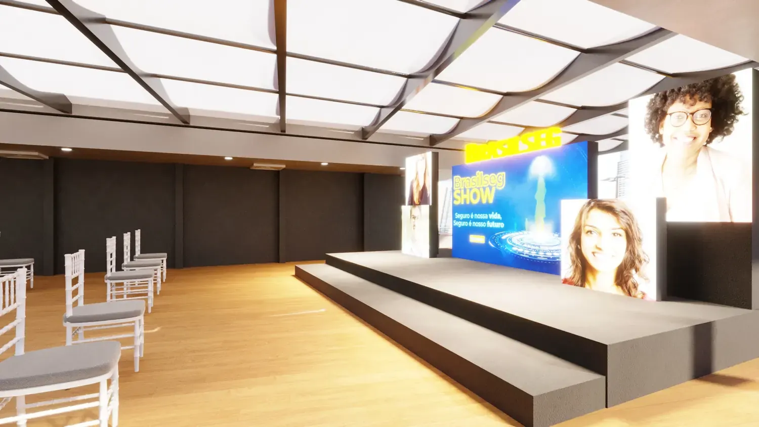 Brasilseg: palco de seguro com energia de campanha - imagem 4