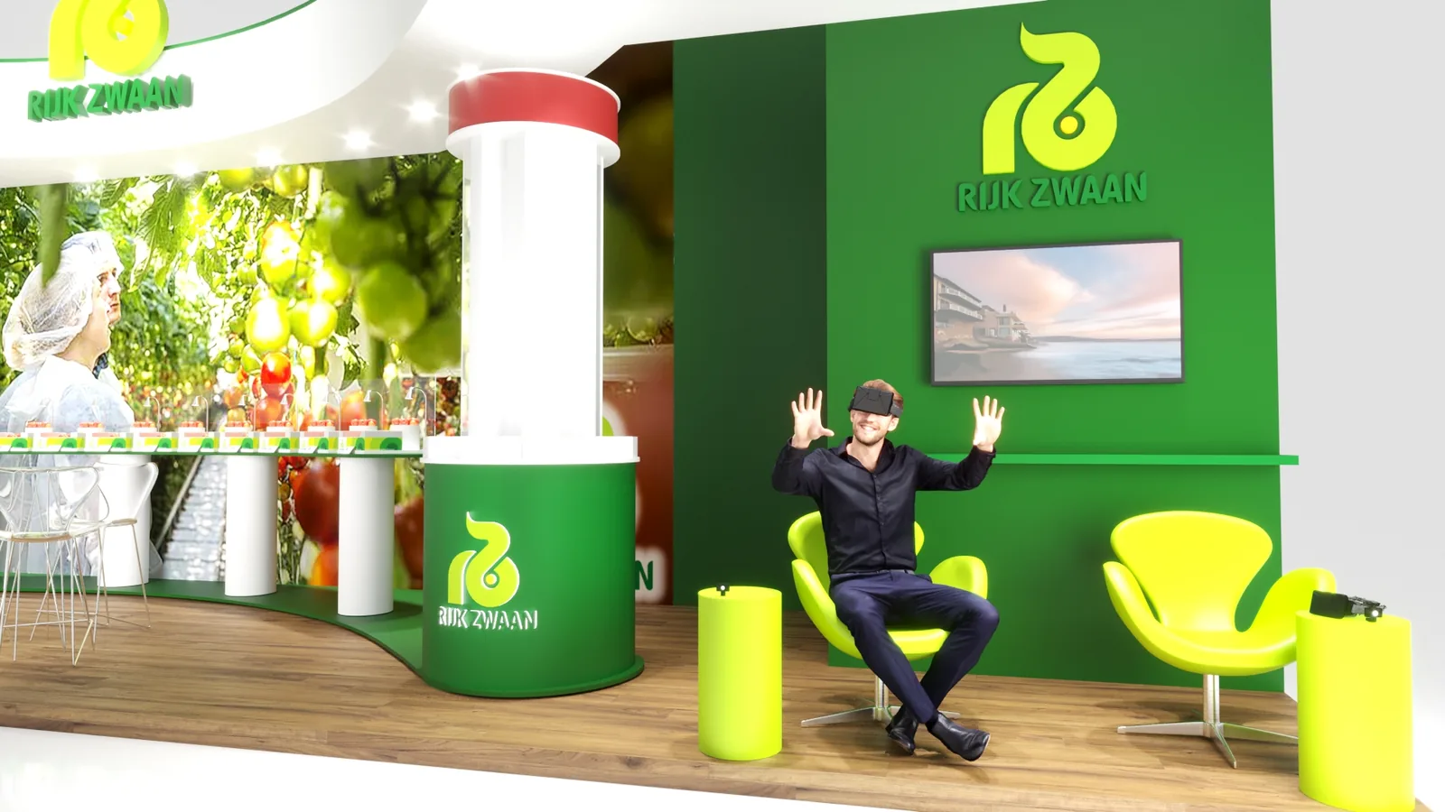 Rijk Zwaan: sementes, estufa e frescor em escala de feira - imagem 5