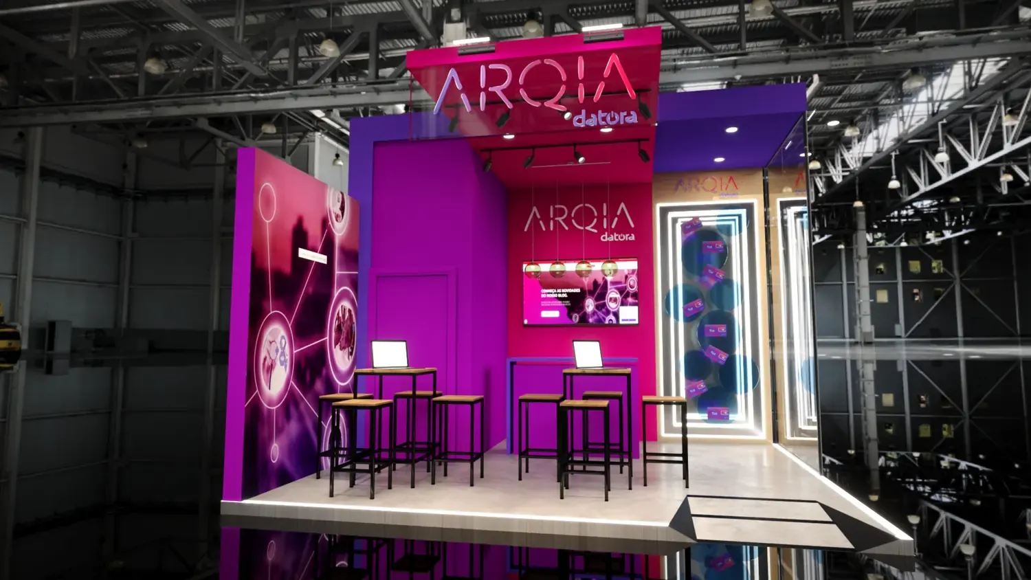 Arqia: conectividade IoT com vitrine magenta