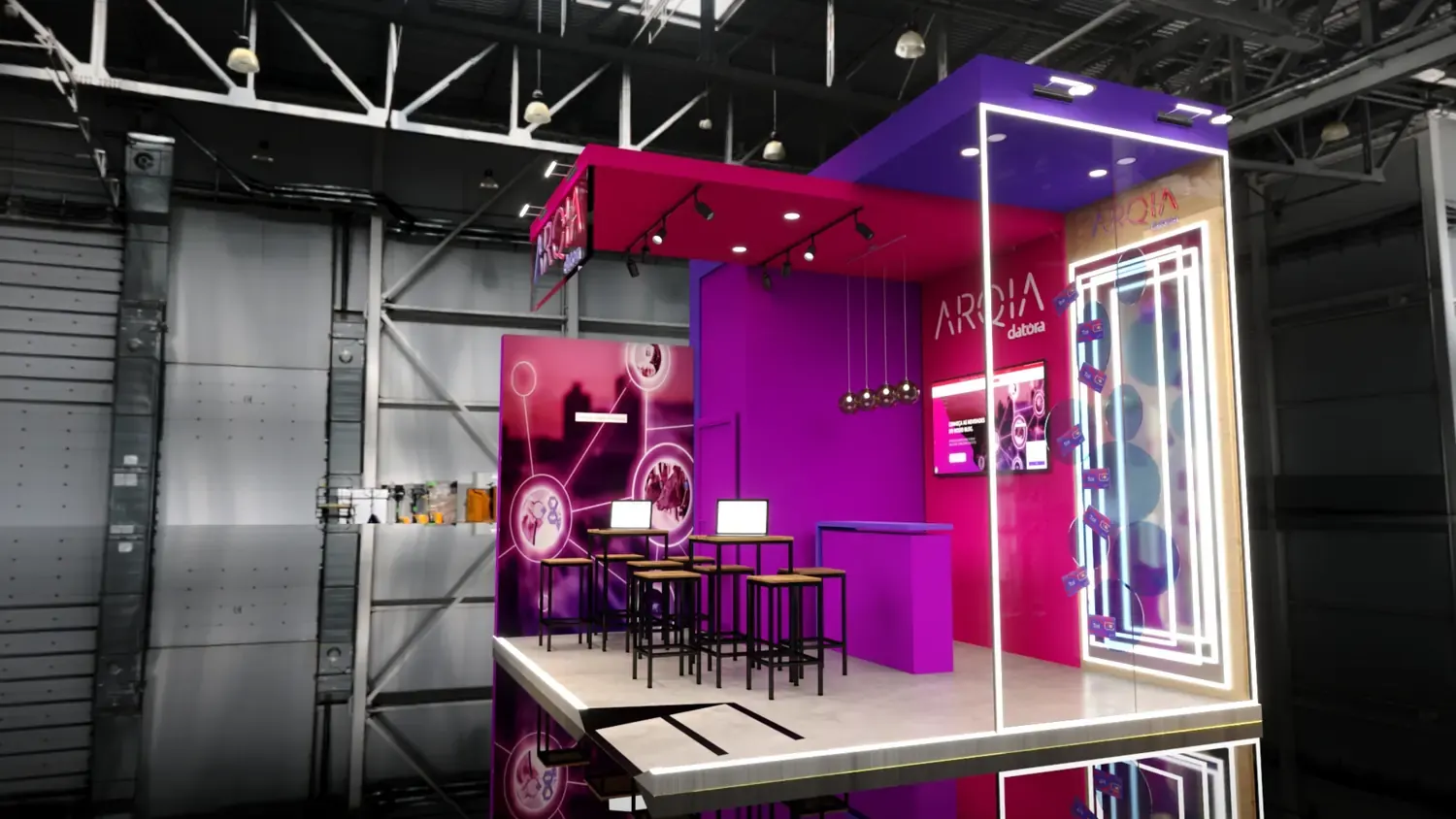 Arqia: conectividade IoT com vitrine magenta - imagem 2