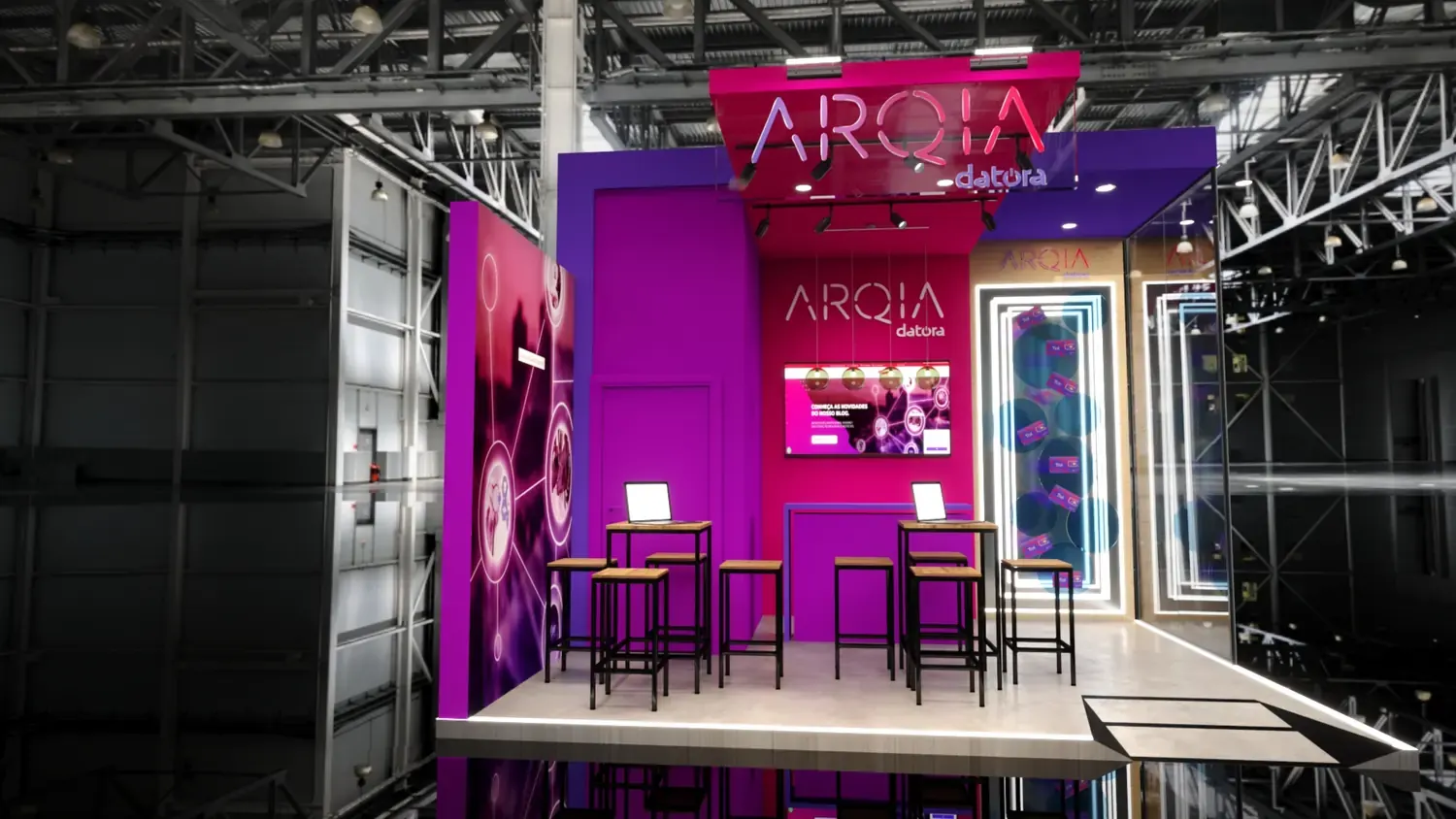 Arqia: conectividade IoT com vitrine magenta - imagem 4