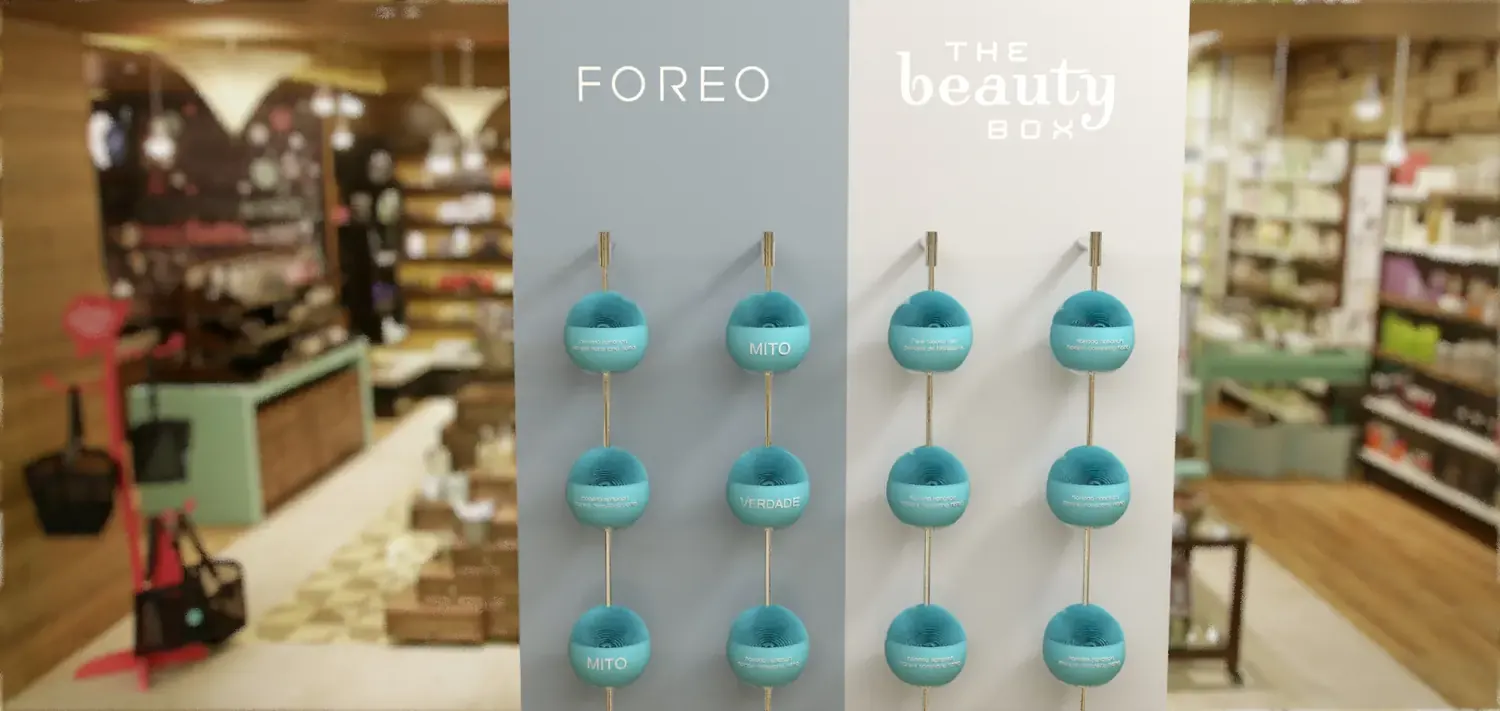 FOREO: tecnologia de beleza dentro de uma loja sensorial - imagem 2