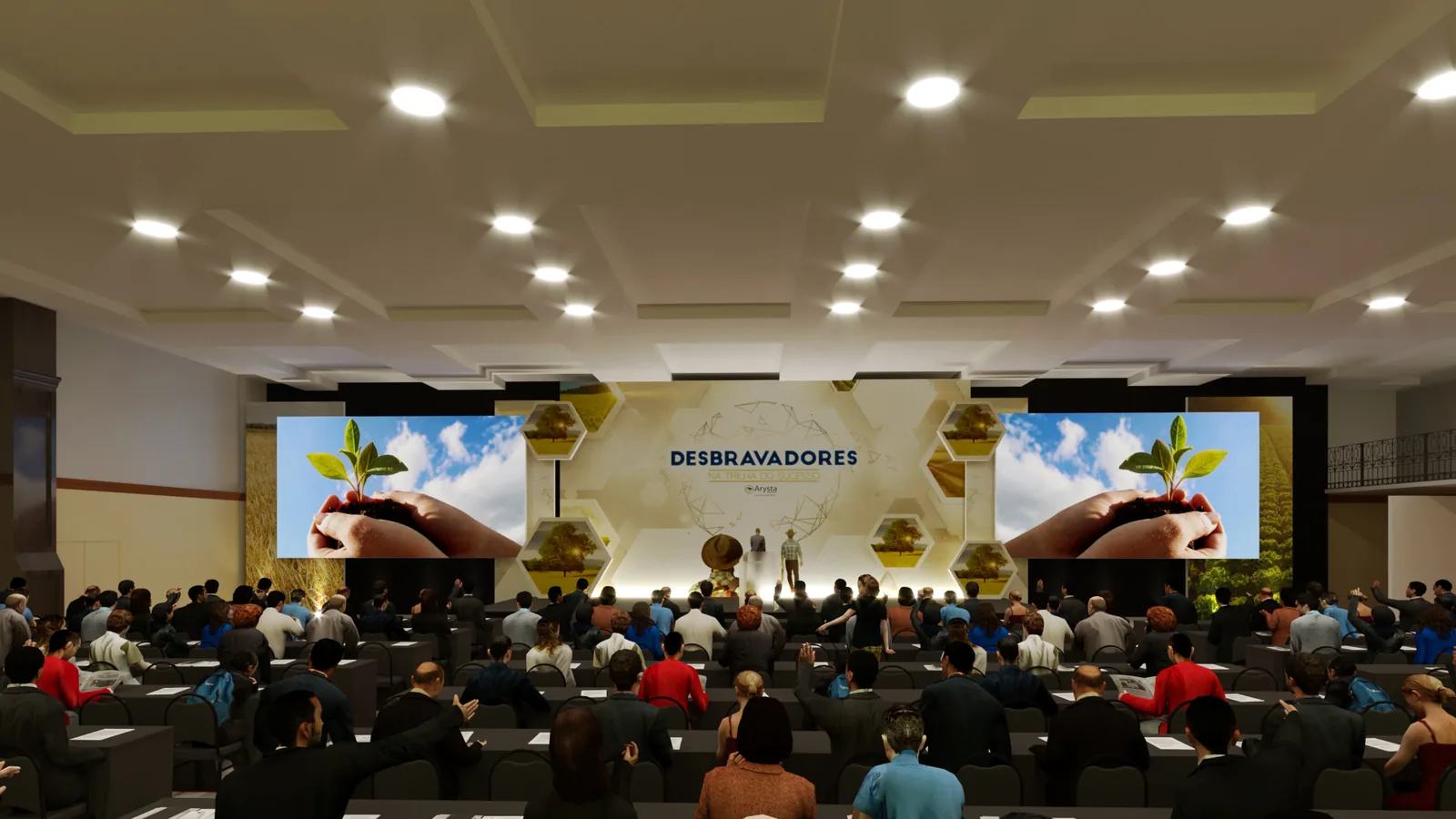 Arysta: agro em plenária de escala e mensagem direta