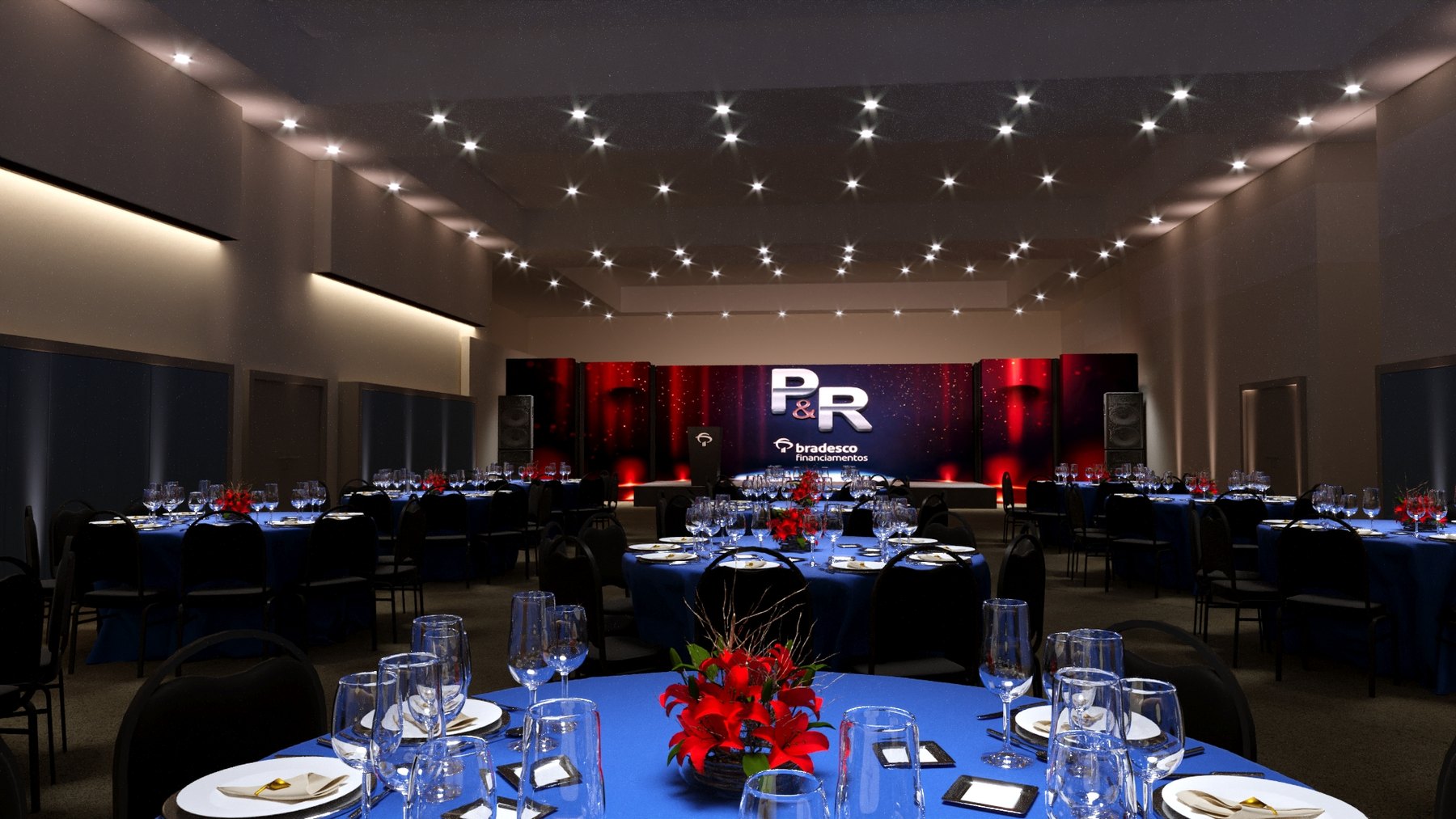 Bradesco P&R: uma noite institucional com luz de gala