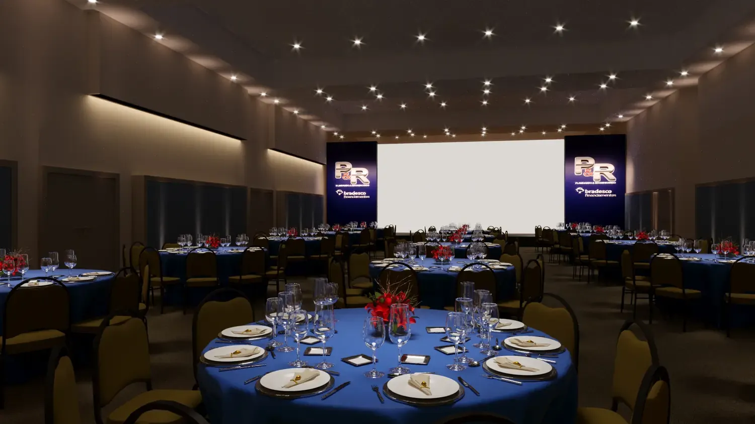 Bradesco P&R: uma noite institucional com luz de gala - imagem 1