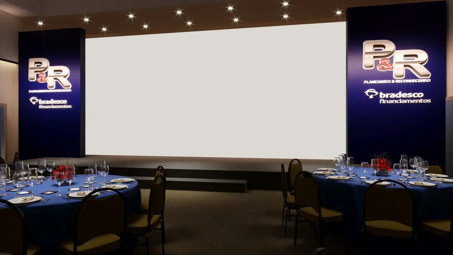 Bradesco P&R: uma noite institucional com luz de gala - imagem 2