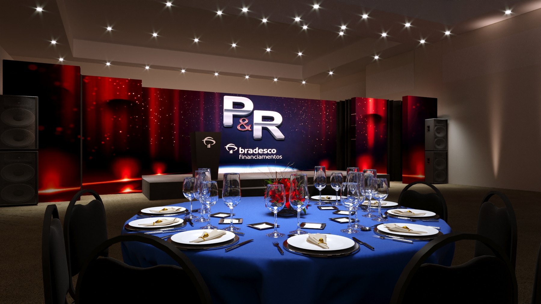Bradesco P&R: uma noite institucional com luz de gala - imagem 3