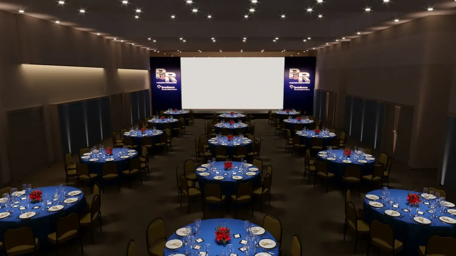 Bradesco P&R: uma noite institucional com luz de gala - imagem 3