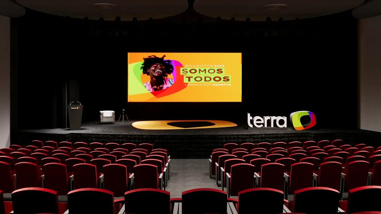 Terra Encontro: palco digital para uma marca de conteúdo