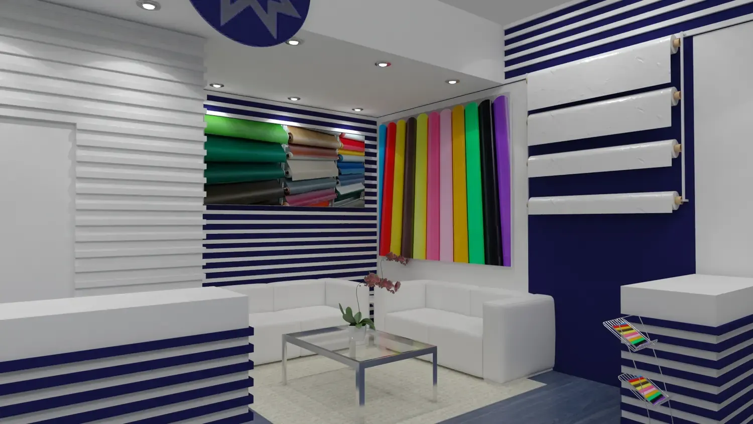 Megasign: cor impressa em arquitetura de feira - imagem 4