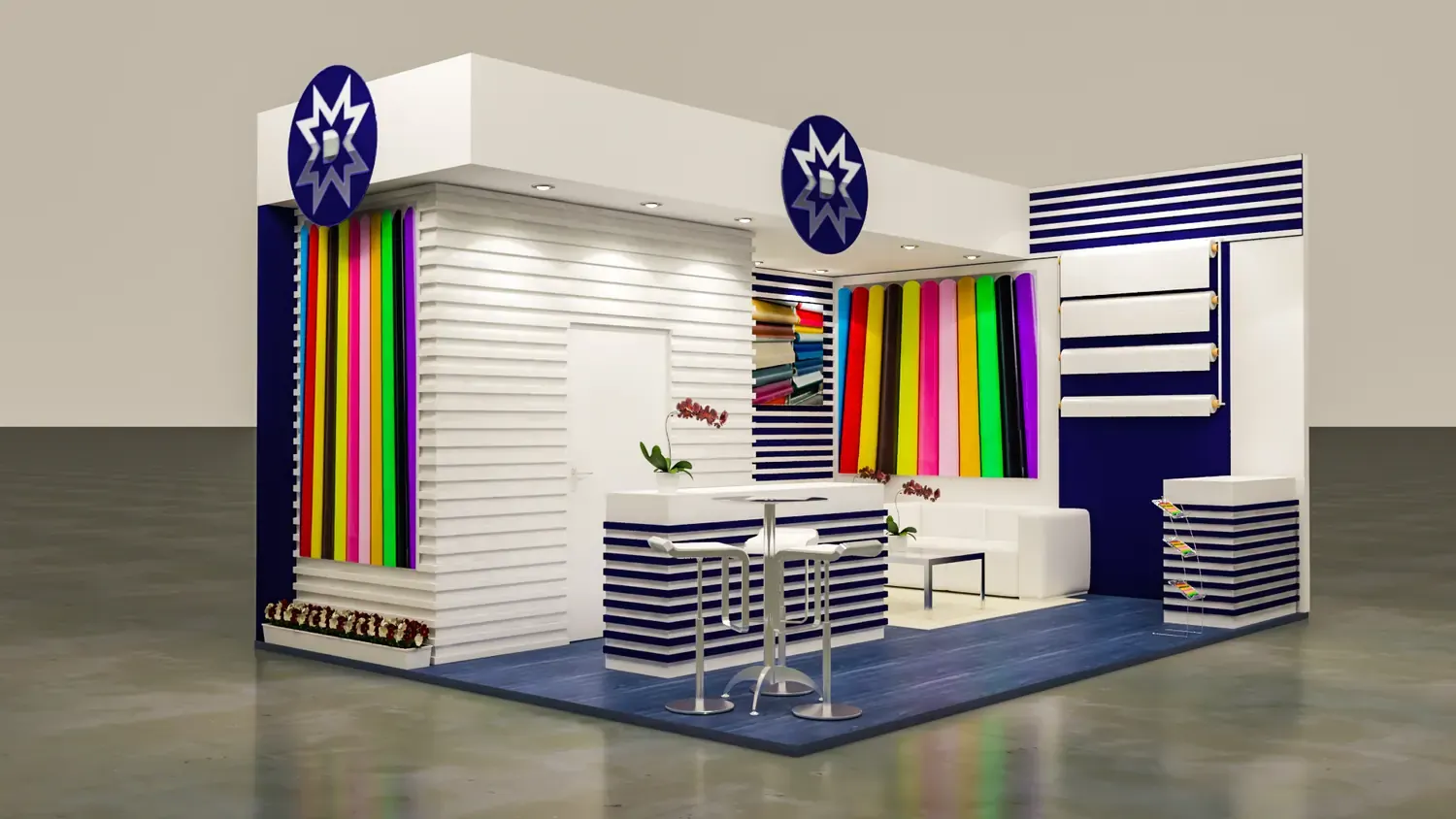 Megasign: cor impressa em arquitetura de feira - imagem 5