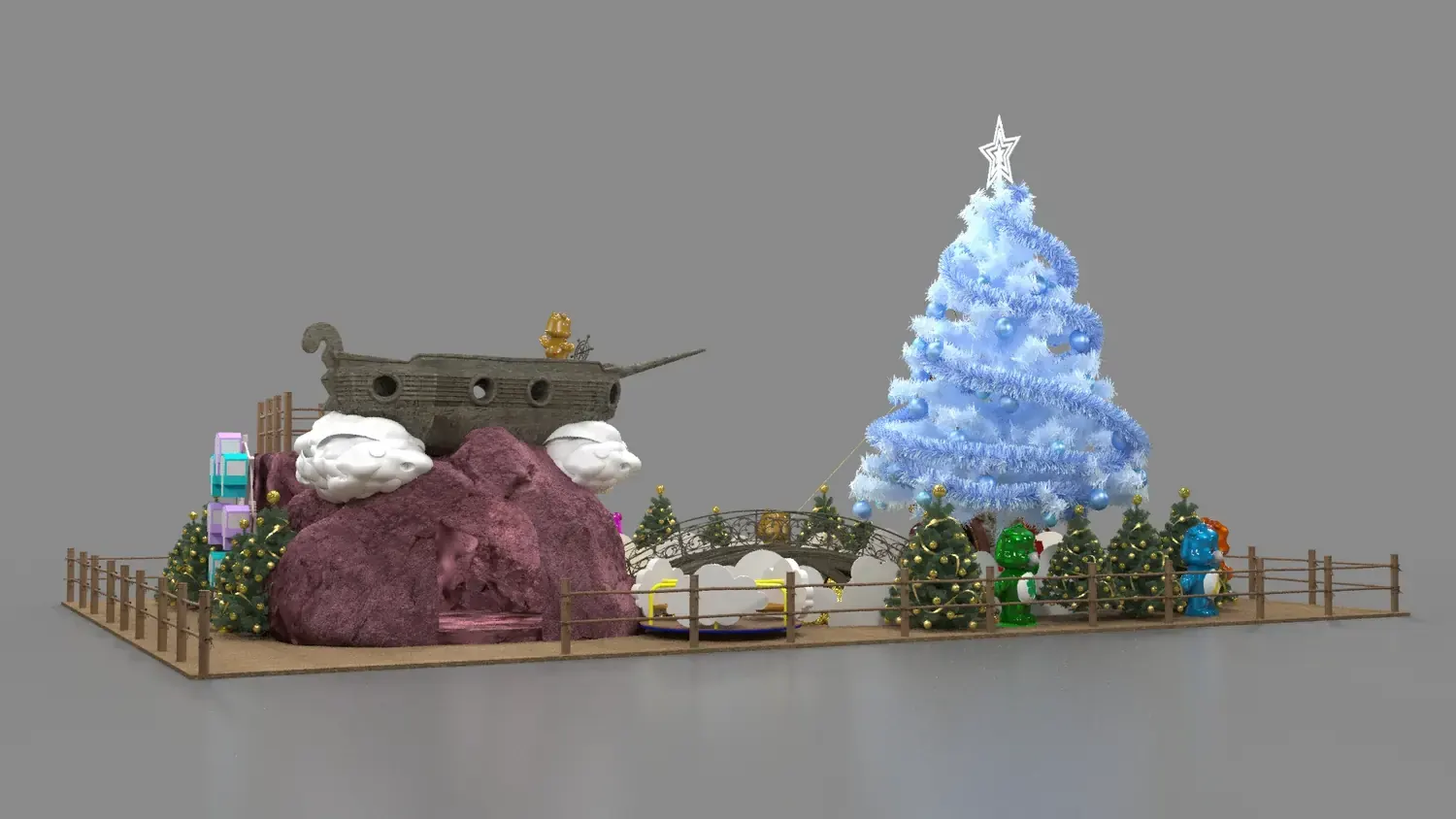 Ursinhos Carinhosos: neve, arco-íris e afeto em miniatura - imagem 1