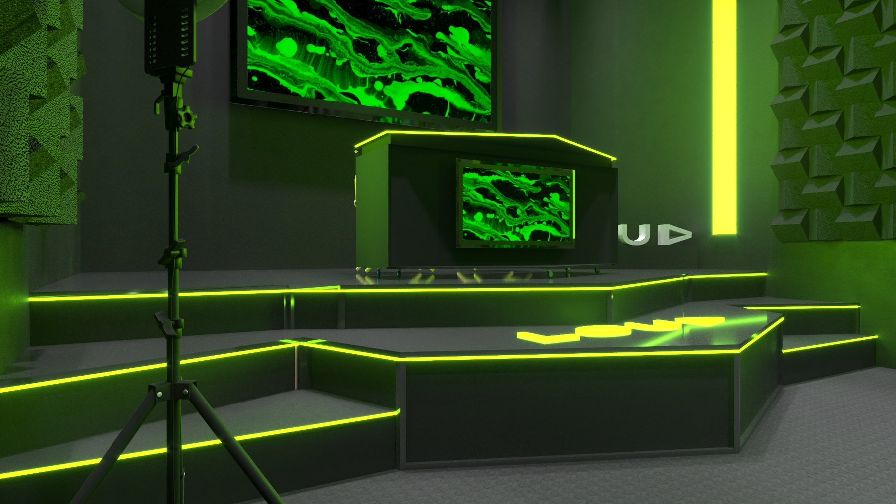 Estúdio LOUD: selva digital para transmissão gamer - imagem 2