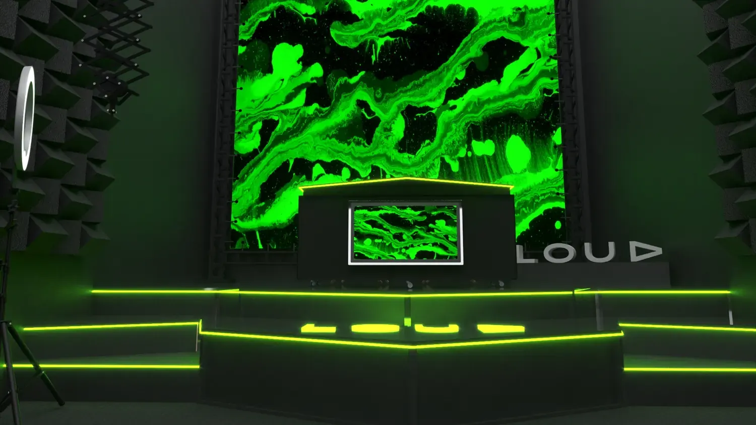 Estúdio LOUD: selva digital para transmissão gamer - imagem 3