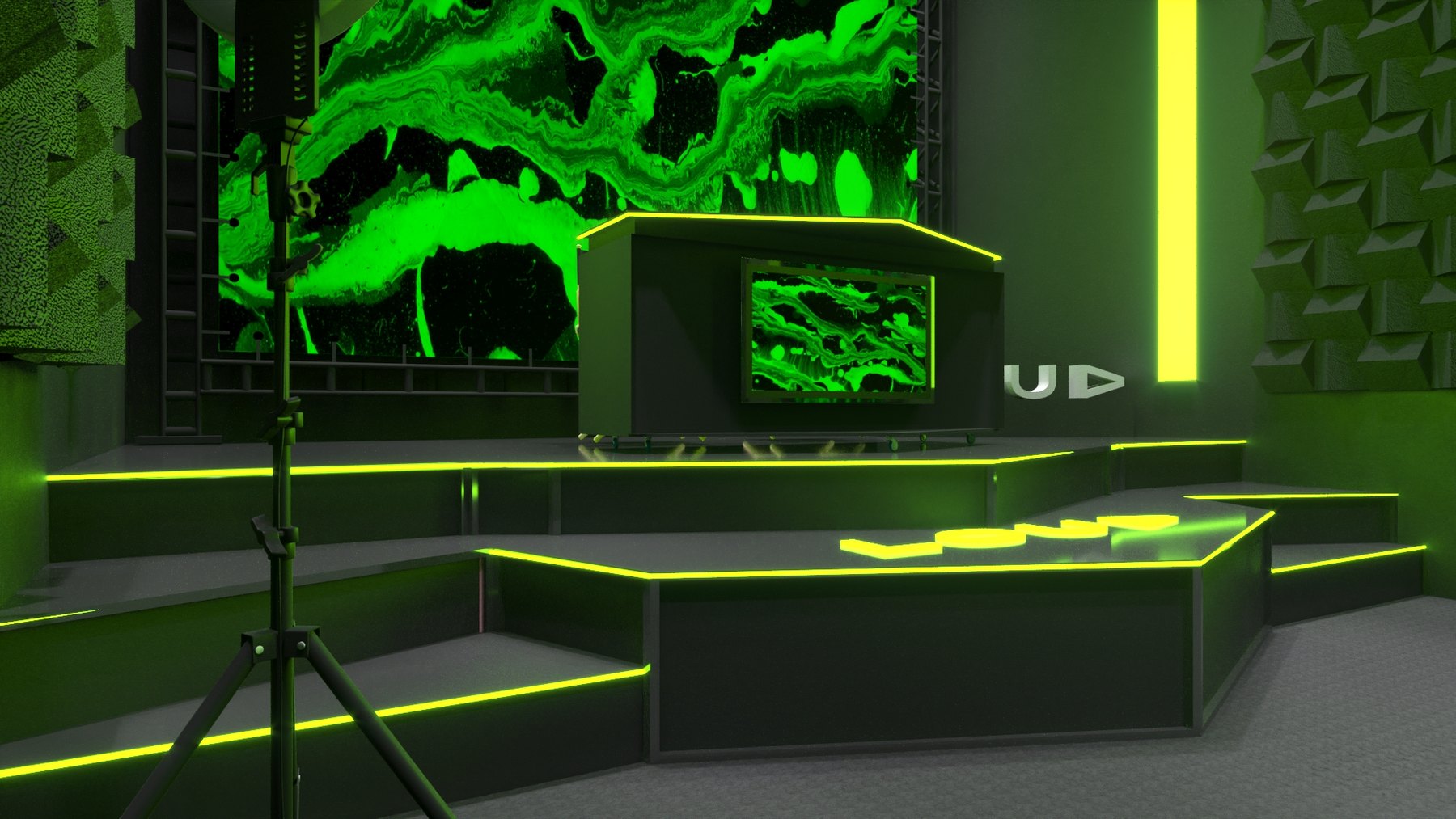 Estúdio LOUD: selva digital para transmissão gamer - imagem 6