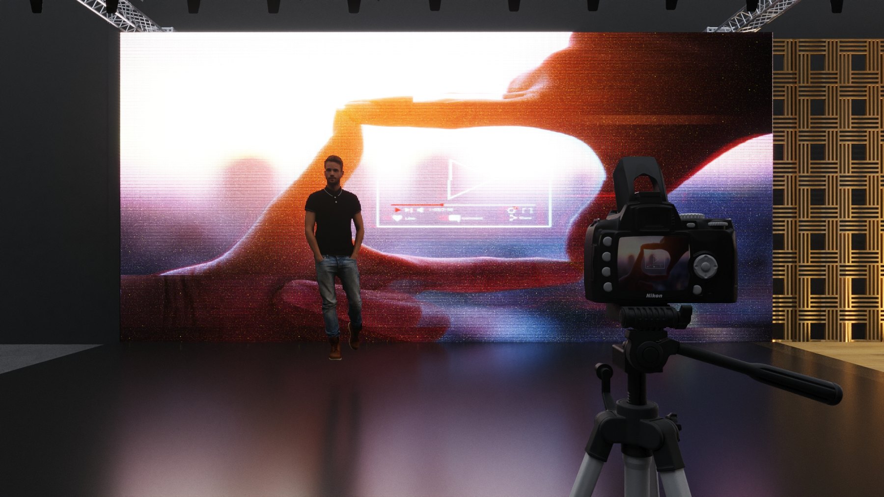 Estúdio Lives: imagem, luz e produto em cena de transmissão - imagem 2