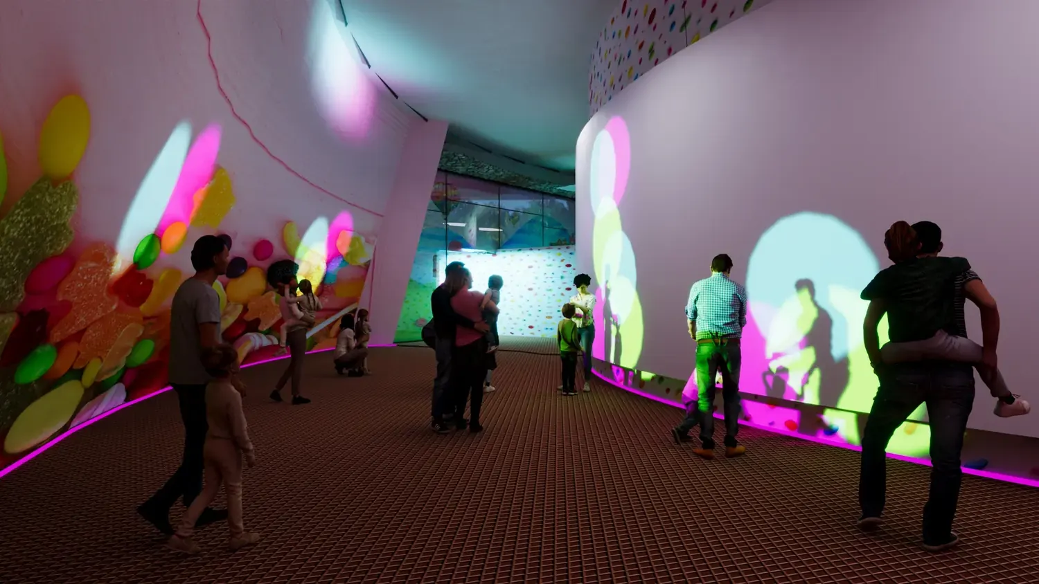 CandyLand: cor, luz e açúcar em experiência imersiva - imagem 1