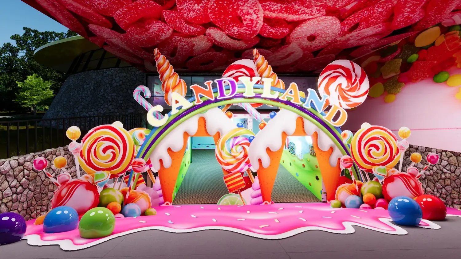 CandyLand: cor, luz e açúcar em experiência imersiva - imagem 2
