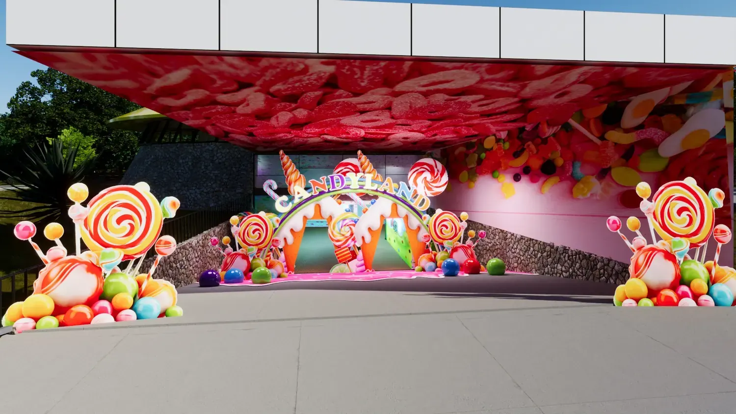 CandyLand: cor, luz e açúcar em experiência imersiva - imagem 5