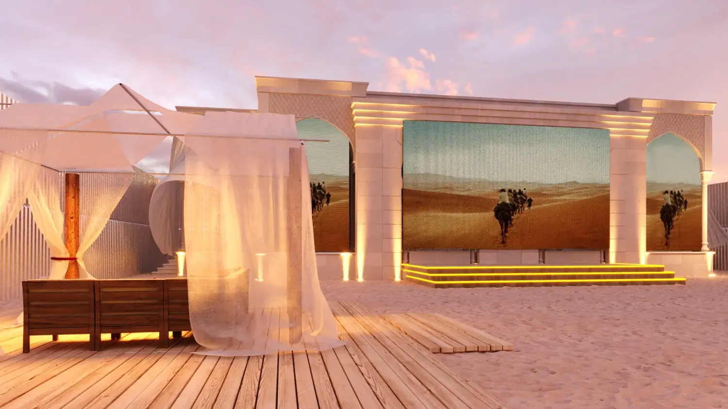 Meta: hospitalidade de praia para uma marca de conexão - imagem 3