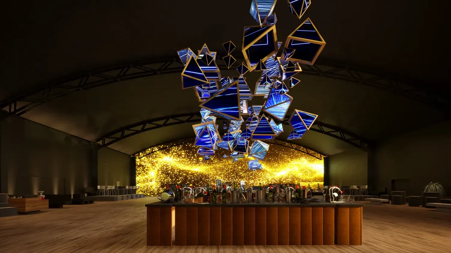 Celebrate: uma escultura de luz para marcar a chegada - imagem 2