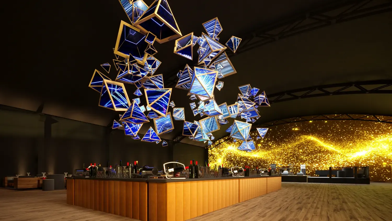Celebrate: uma escultura de luz para marcar a chegada - imagem 3