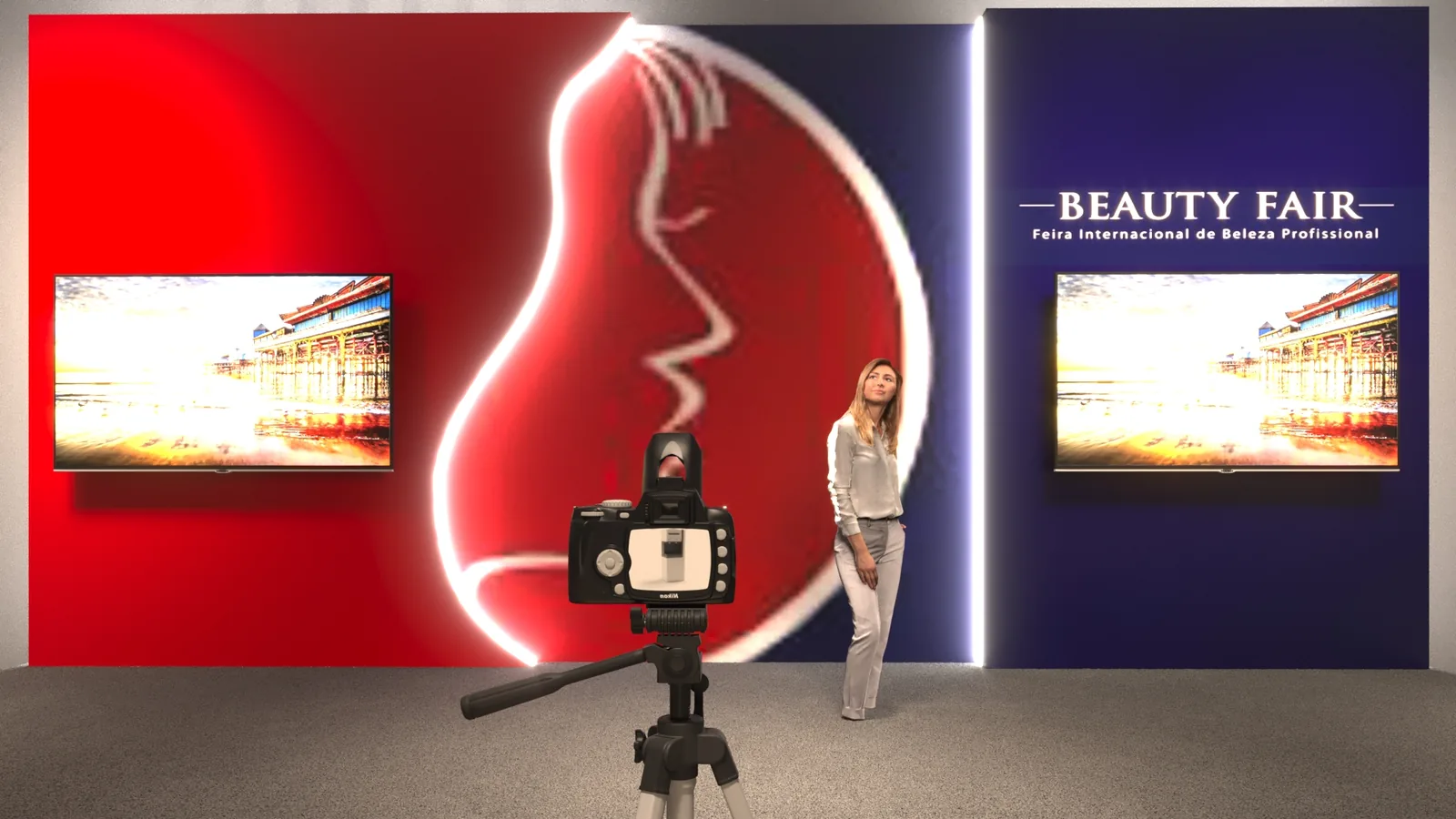 Palco Live Beauty: conteúdo de beleza com câmera, luz e cor - imagem 1