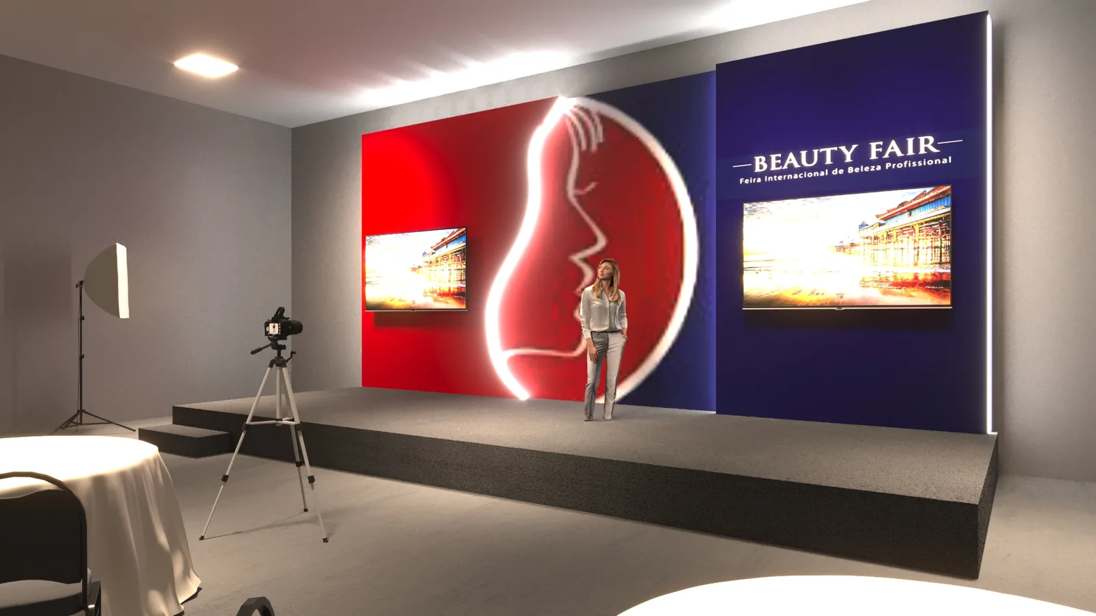 Palco Live Beauty: conteúdo de beleza com câmera, luz e cor - imagem 3