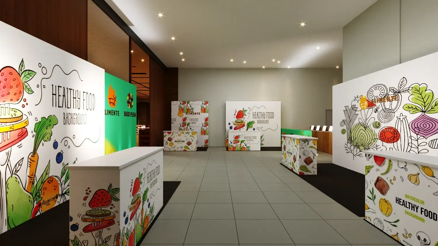 Alimente: feira alimentar com ilustração, cor e conversa leve - imagem 1