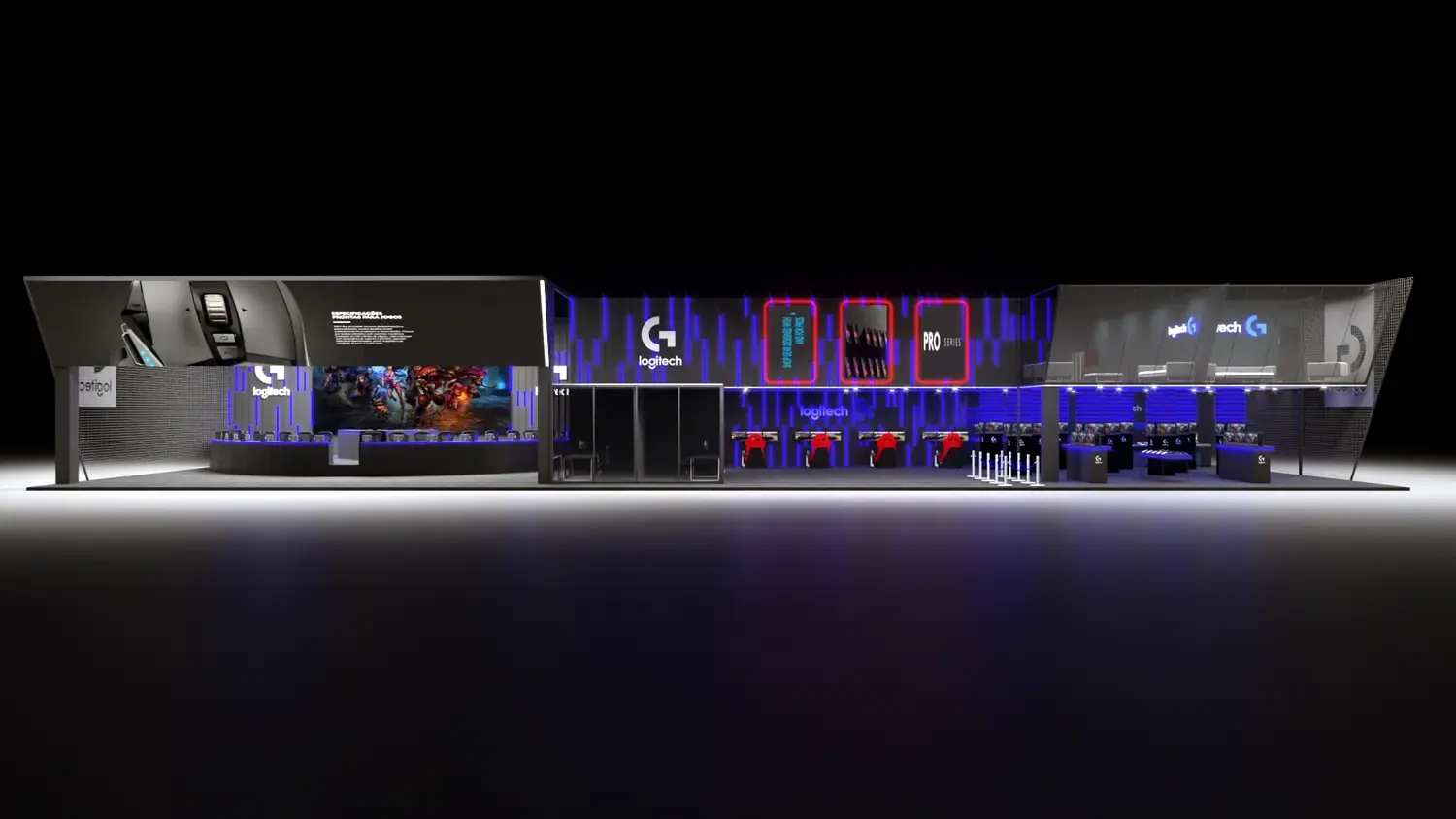 Logitech G na BGS: periférico gamer em arena de performance - imagem 4