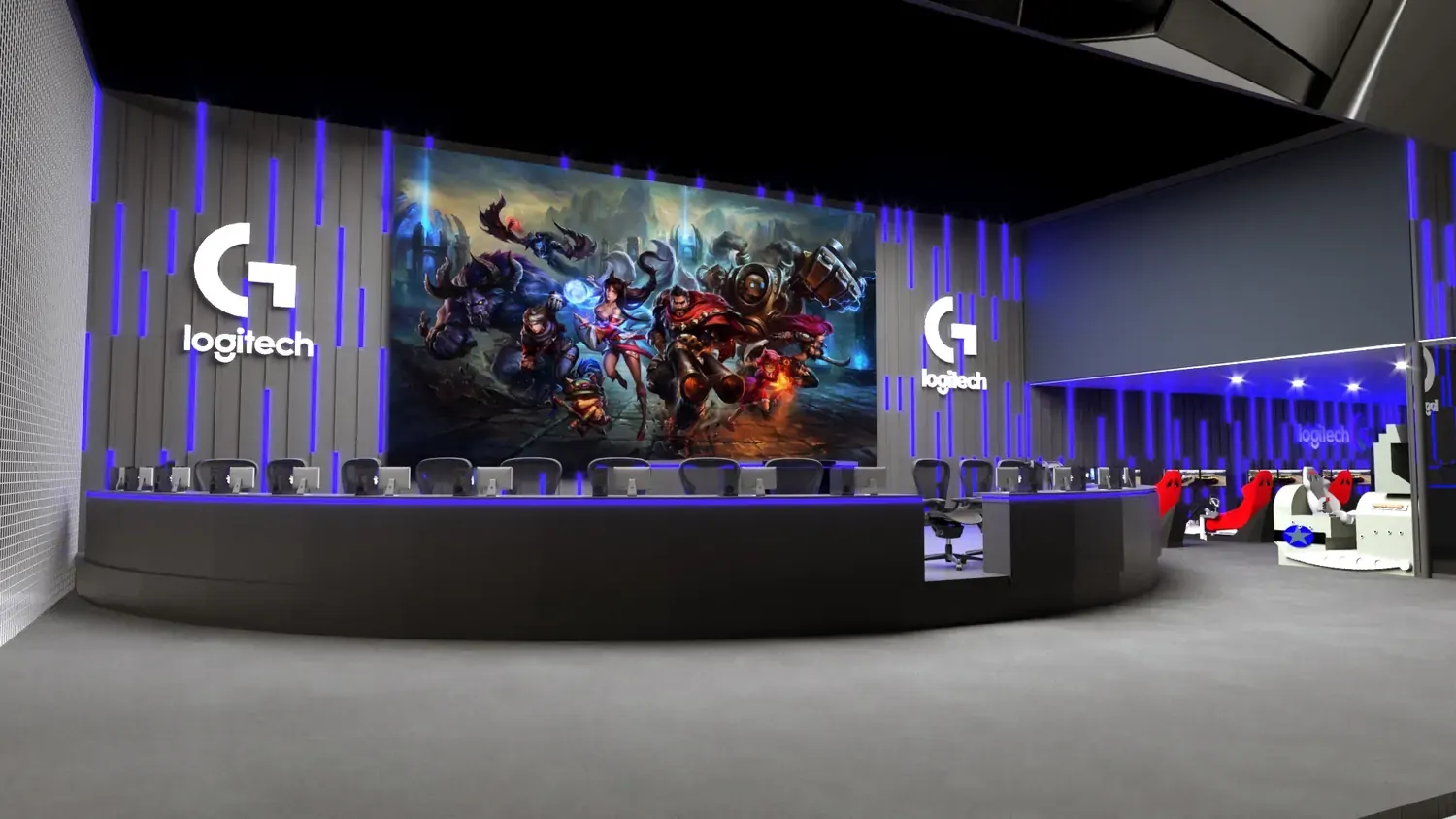 Logitech G na BGS: periférico gamer em arena de performance - imagem 6