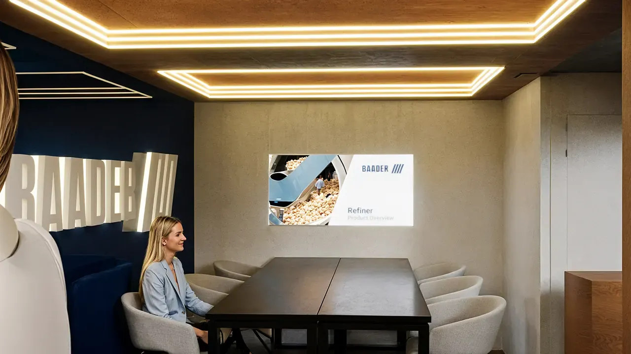 Baader: tecnologia de alimentos com acabamento de lounge executivo - imagem 2