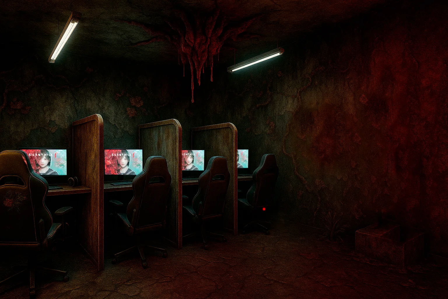 Silent Hill: terror psicológico em corredor de tensão